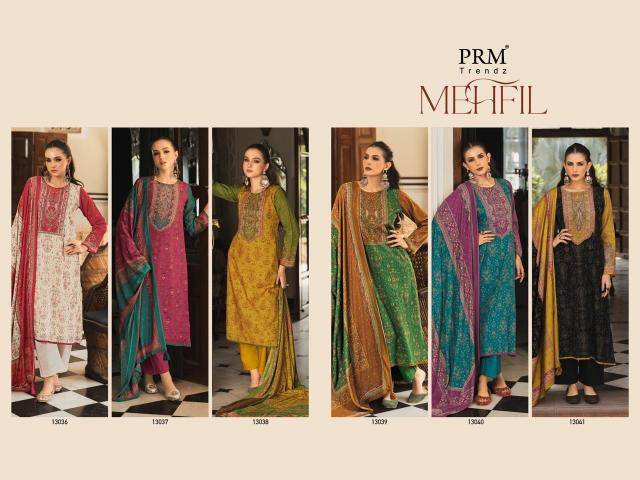 PRM trendz mehfil Wholesale dress material online